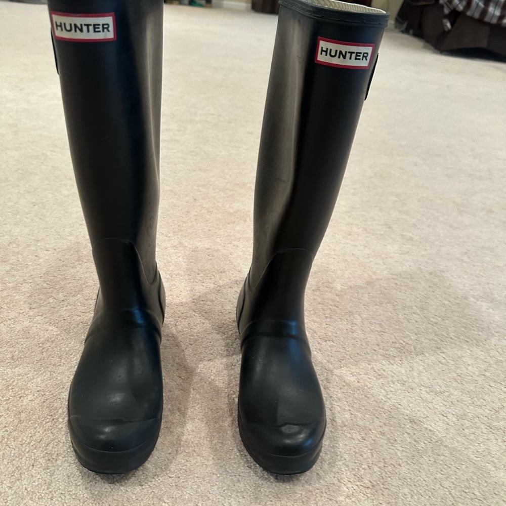 Hunter rain boots